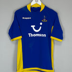Shop 2005/06 TOTTENHAM DAVIDS #5 AWAY SHIRT (L) KAPPA, classic football shirts, vintage football shirts & retro soccer jerseys at Cult Kits