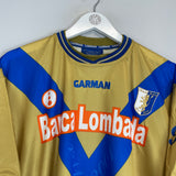 2001/02 BRESCIA BAGGIO #10 *90 YEAR* THIRD SHIRT (XL) GARMAN