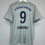 Shop 2018/19 BAYERN MUNICH LEWANDOWSKI #9 AWAY SHIRT (XL) ADIDAS, classic football shirts, vintage football shirts & retro soccer jerseys at Cult Kits