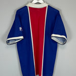 Shop 1997/98 PSG HOME SHIRT (L) NIKE, classic football shirts, vintage football shirts & retro soccer jerseys at Cult Kits