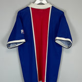 Shop 1997/98 PSG HOME SHIRT (L) NIKE, classic football shirts, vintage football shirts & retro soccer jerseys at Cult Kits