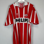Shop 1990/92 PSV HOME SHIRT (L) ADIDAS, classic football shirts, vintage football shirts & retro soccer jerseys at Cult Kits
