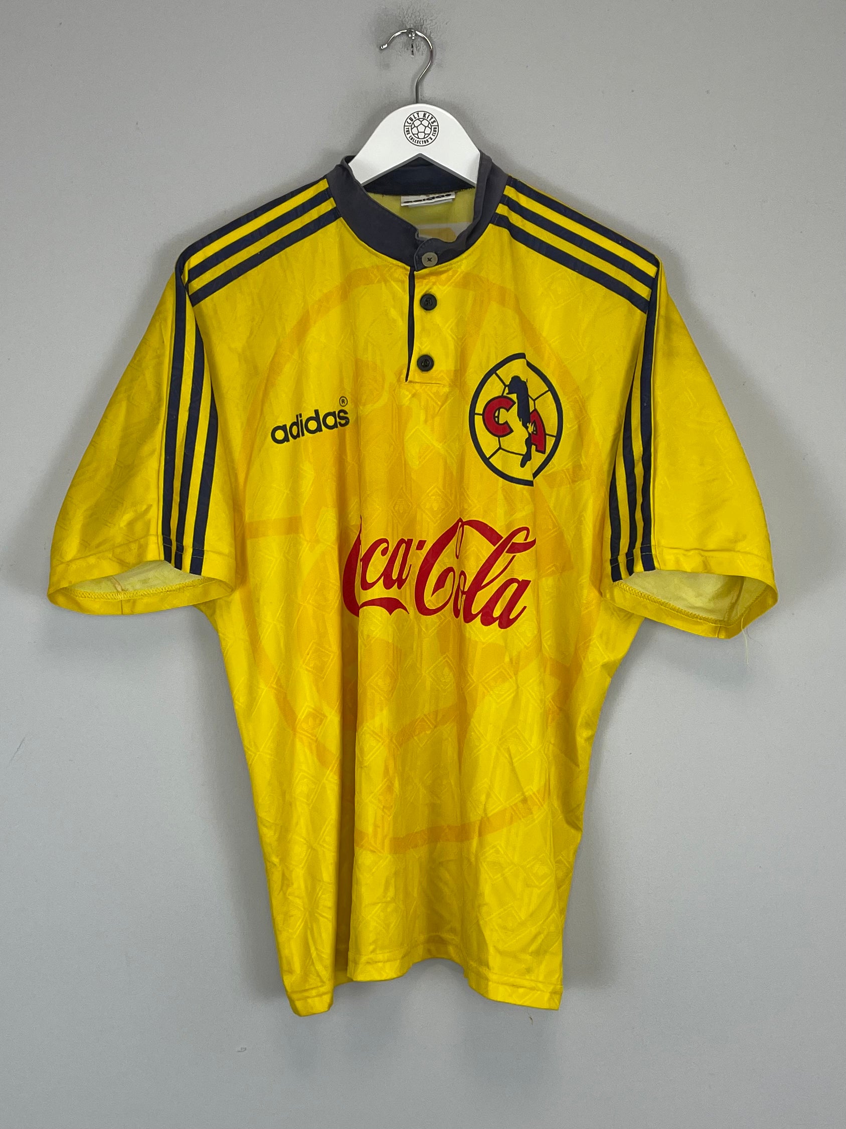 Shop 1996/98 CLUB AMERICA HOME SHIRT (M) ADIDAS, classic football shirts, vintage football shirts & retro soccer jerseys at Cult Kits