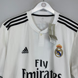 2018/19 REAL MADRID BENZEMA #9 *BNWT* HOME SHIRT (XL) ADIDAS