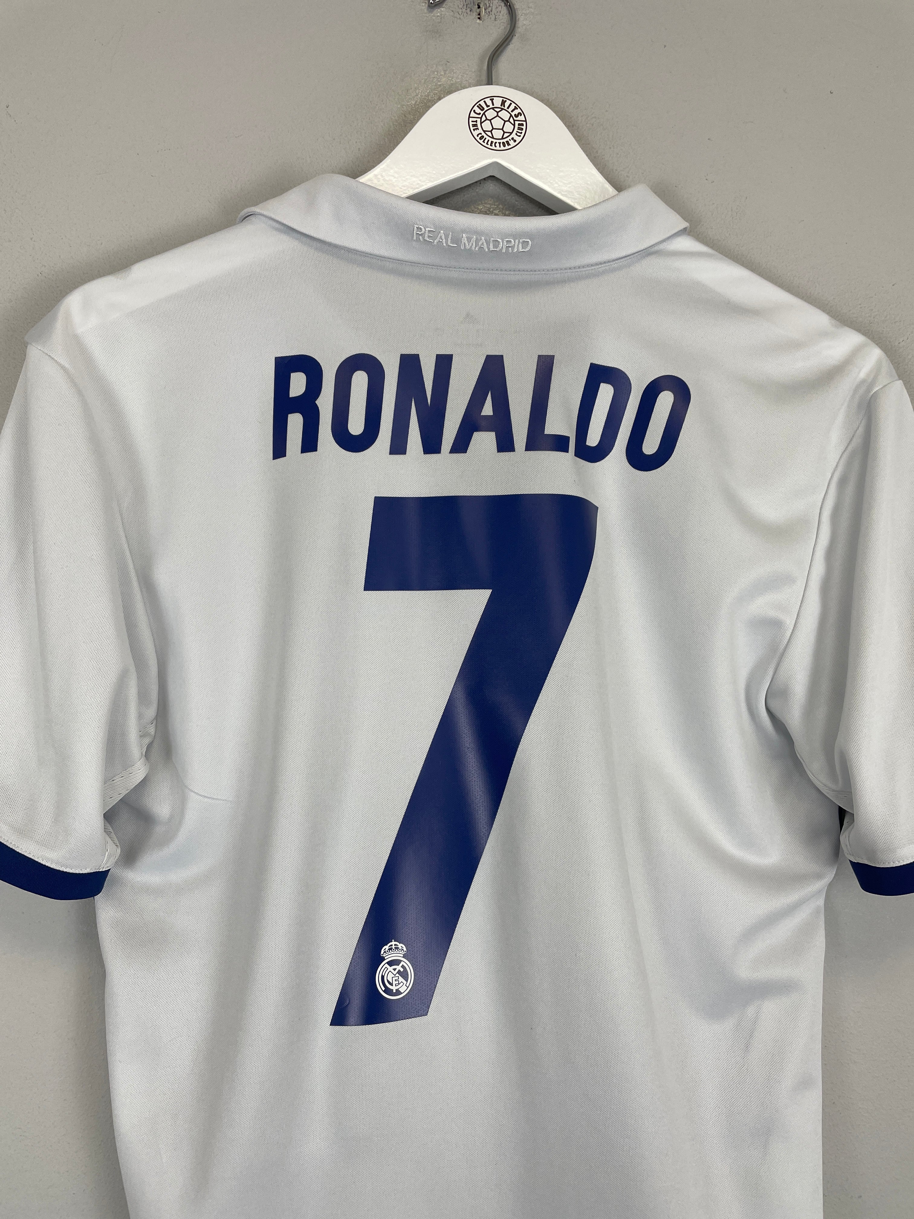Shop 2016/17 REAL MADRID RONALDO #7 HOME SHIRT (S) ADIDAS, classic football shirts, vintage football shirts & retro soccer jerseys at Cult Kits