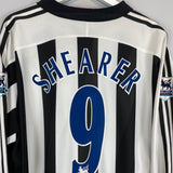 Shop 2003/05 NEWCASTLE UNITED SHEARER #9 L/S HOME SHIRT (XXL) ADIDAS, classic football shirts, vintage football shirts & retro soccer jerseys at Cult Kits