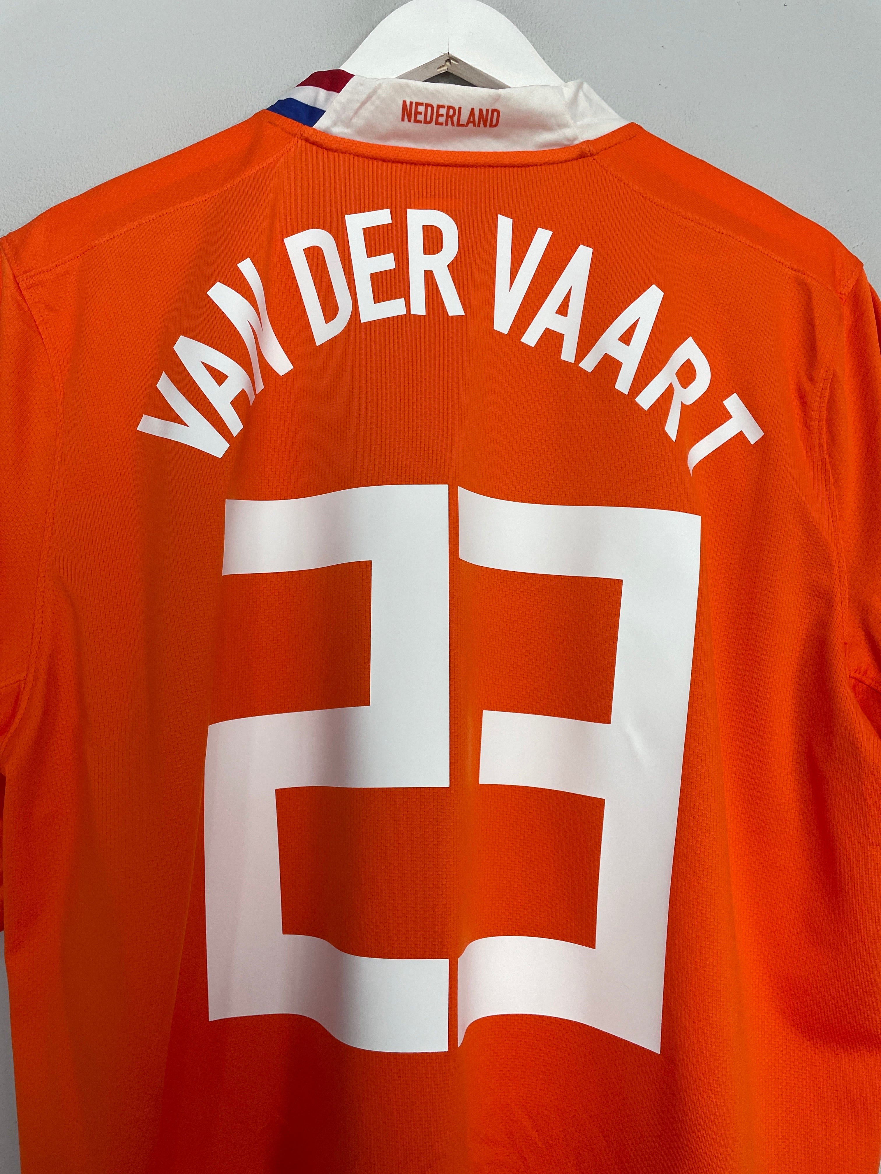 Shop 2008/10 NETHERLANDS VAN DER VAART #23 HOME SHIRT (XL) NIKE, classic football shirts, vintage football shirts & retro soccer jerseys at Cult Kits