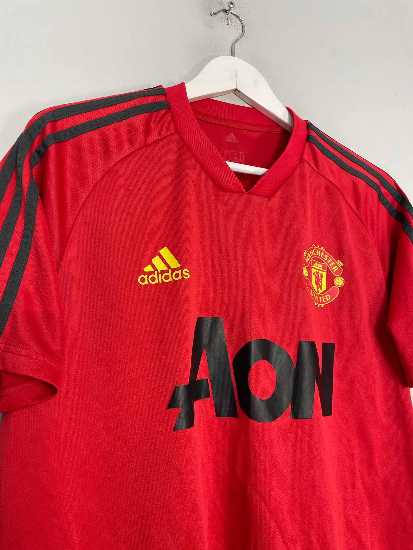 2019/20 MANCHESTER UNITED TRAINING SHIRT (L) ADIDAS