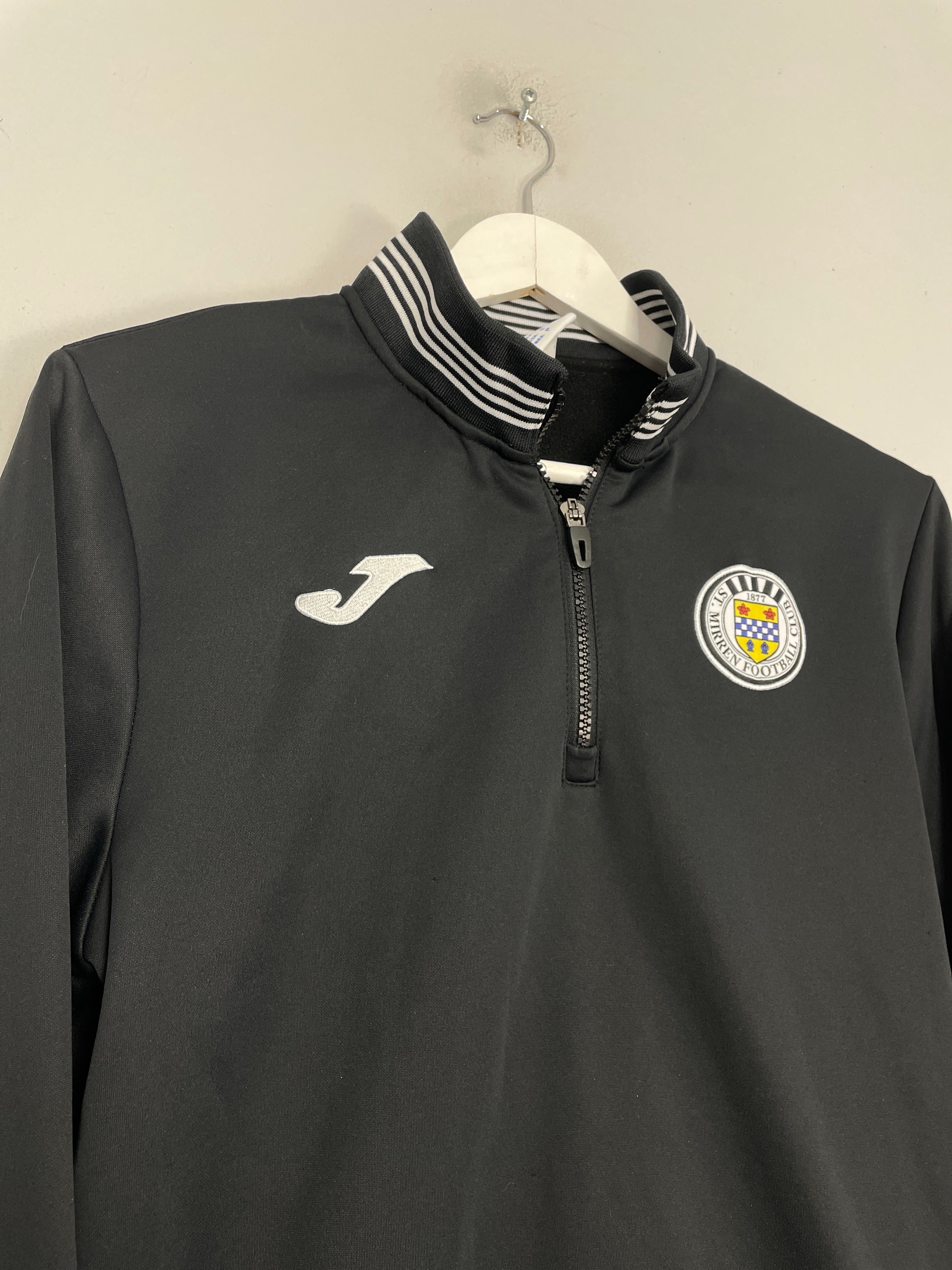 Shop 2020/21 ST MIRREN 1/4 ZIP JACKET (S) JOMA, classic football shirts, vintage football shirts & retro soccer jerseys at Cult Kits
