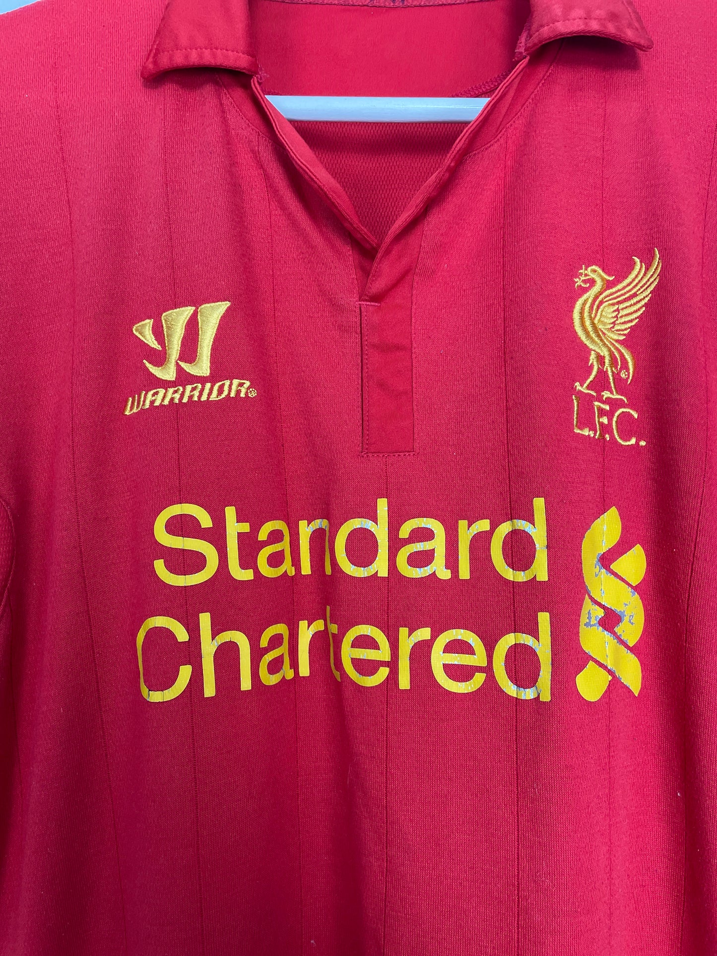 2012/13 LIVERPOOL HOME SHIRT (M) WARRIOR