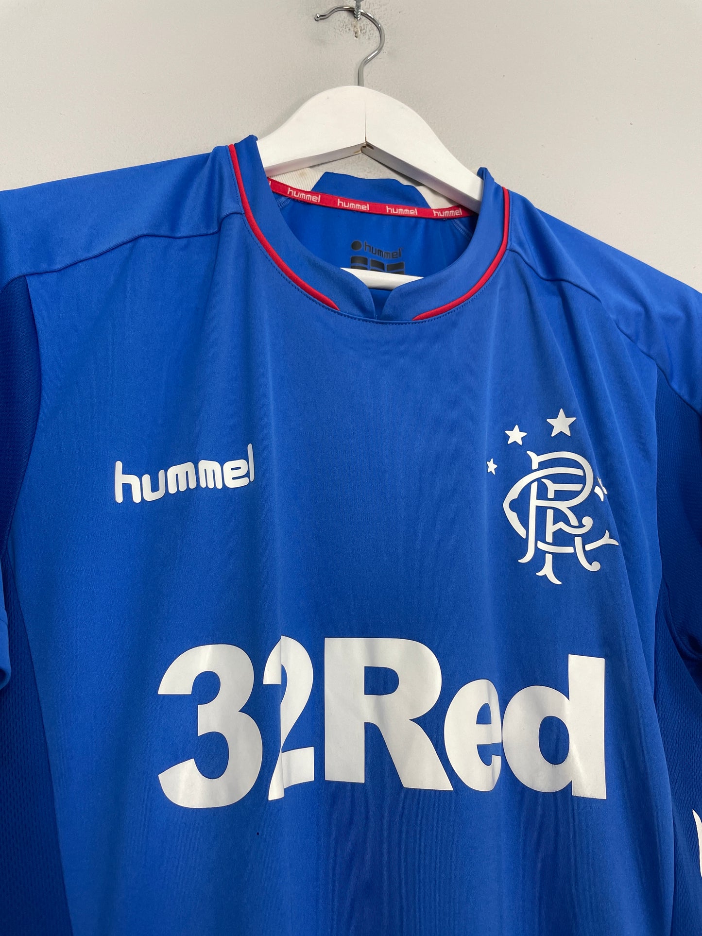 2018/19 RANGERS HOME SHIRT (M) HUMMEL