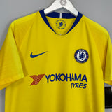 Shop 2018/19 CHELSEA HAZARD #10 *BNWT* AWAY SHIRT (M) NIKE, classic football shirts, vintage football shirts & retro soccer jerseys at Cult Kits