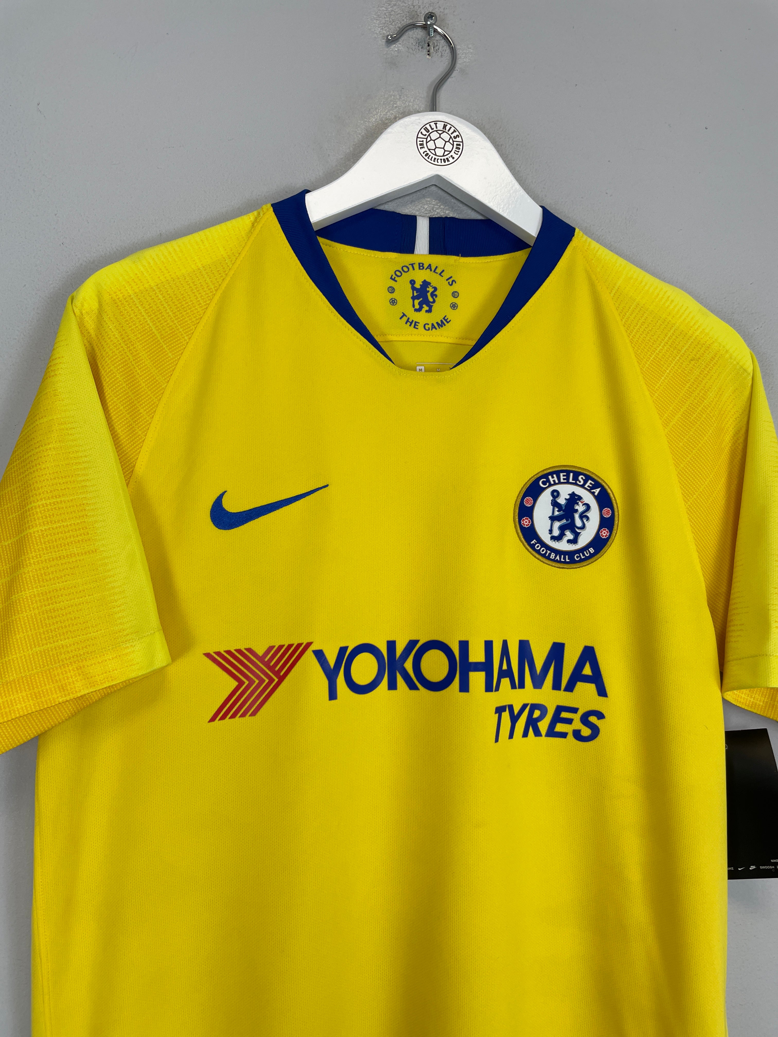 Shop 2018/19 CHELSEA HAZARD #10 *BNWT* AWAY SHIRT (M) NIKE, classic football shirts, vintage football shirts & retro soccer jerseys at Cult Kits