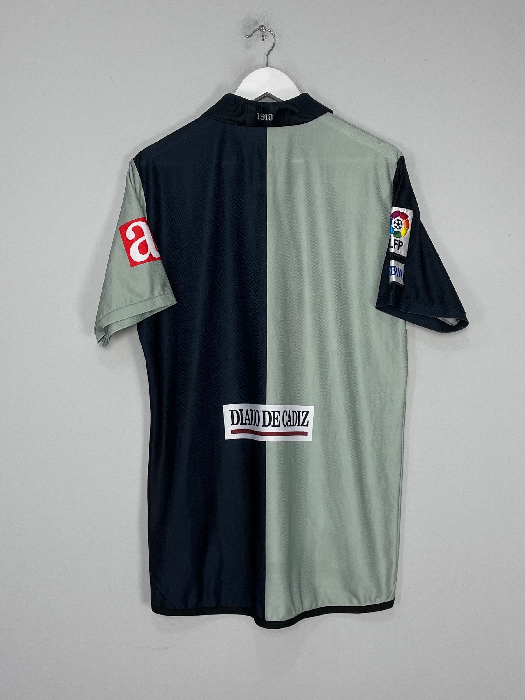 Shop 2007/08 CADIZ AWAY SHIRT (L) OM, classic football shirts, vintage football shirts & retro soccer jerseys at Cult Kits