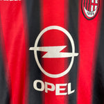 Shop 2004/05 AC MILAN KAKA #22 *PLAYER ISSUE* HOME SHIRT (XL) ADIDAS, classic football shirts, vintage football shirts & retro soccer jerseys at Cult Kits