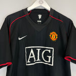 Shop 2007/08 MANCHESTER UNITED RONALDO #7 AWAY SHIRT (XL) NIKE, classic football shirts, vintage football shirts & retro soccer jerseys at Cult Kits
