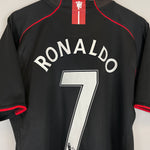 Shop 2007/08 MANCHESTER UNITED RONALDO #7 AWAY SHIRT (XL) NIKE, classic football shirts, vintage football shirts & retro soccer jerseys at Cult Kits
