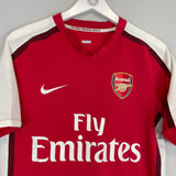 Shop 2008/10 ARSENAL GALLAS #10 HOME SHIRT (S) NIKE, classic football shirts, vintage football shirts & retro soccer jerseys at Cult Kits