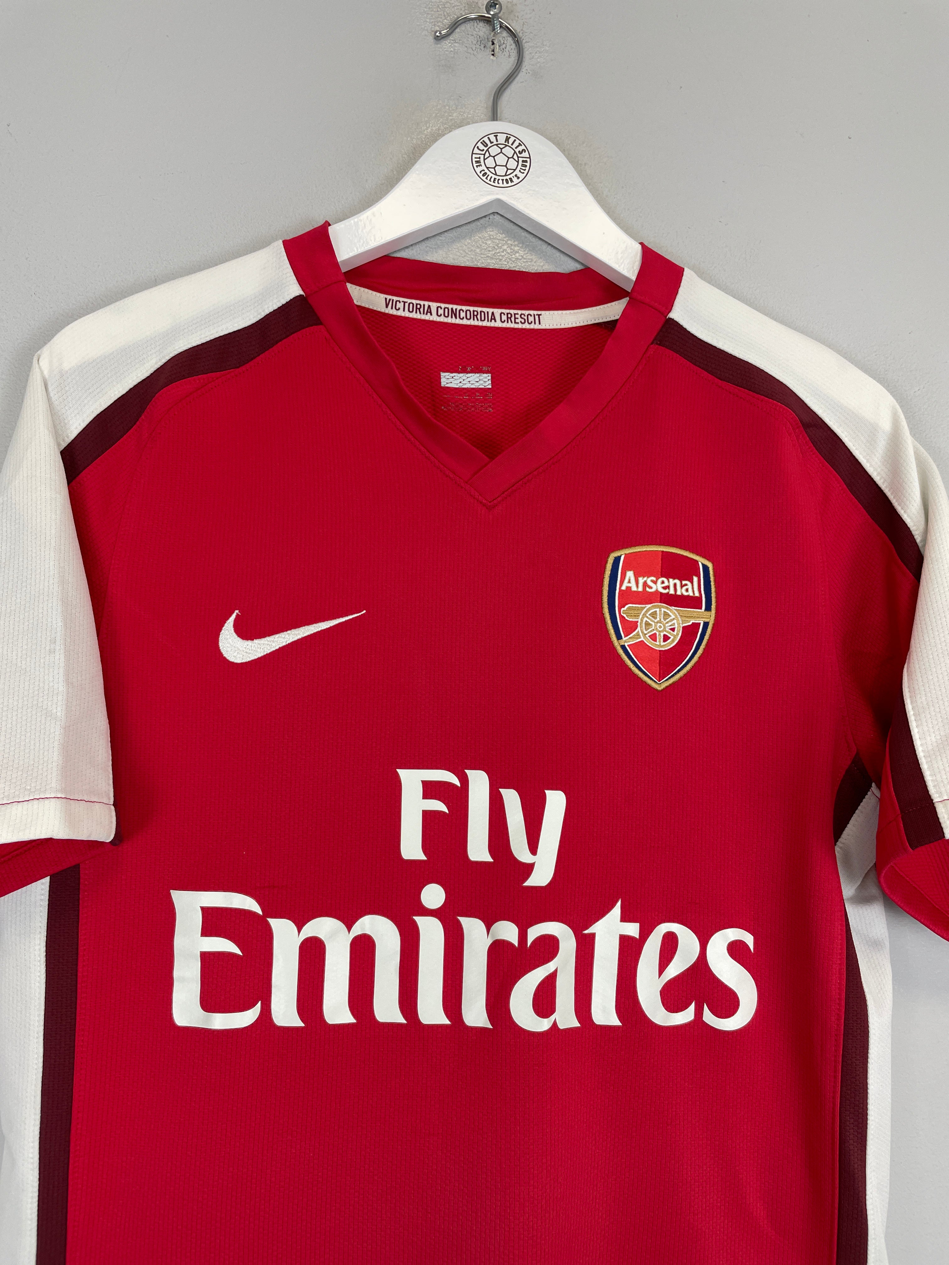 Shop 2008/10 ARSENAL GALLAS #10 HOME SHIRT (S) NIKE, classic football shirts, vintage football shirts & retro soccer jerseys at Cult Kits