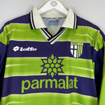 Shop 1998/99 PARMA GK SHIRT (XL) LOTTO, classic football shirts, vintage football shirts & retro soccer jerseys at Cult Kits