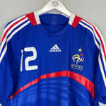 Shop 2007/08 FRANCE HENRY #12 HOME SHIRT (L) ADIDAS, classic football shirts, vintage football shirts & retro soccer jerseys at Cult Kits