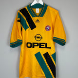 1993/95 BAYERN MUNICH #11 AWAY SHIRT (L) ADIDAS