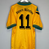 1993/95 BAYERN MUNICH #11 AWAY SHIRT (L) ADIDAS