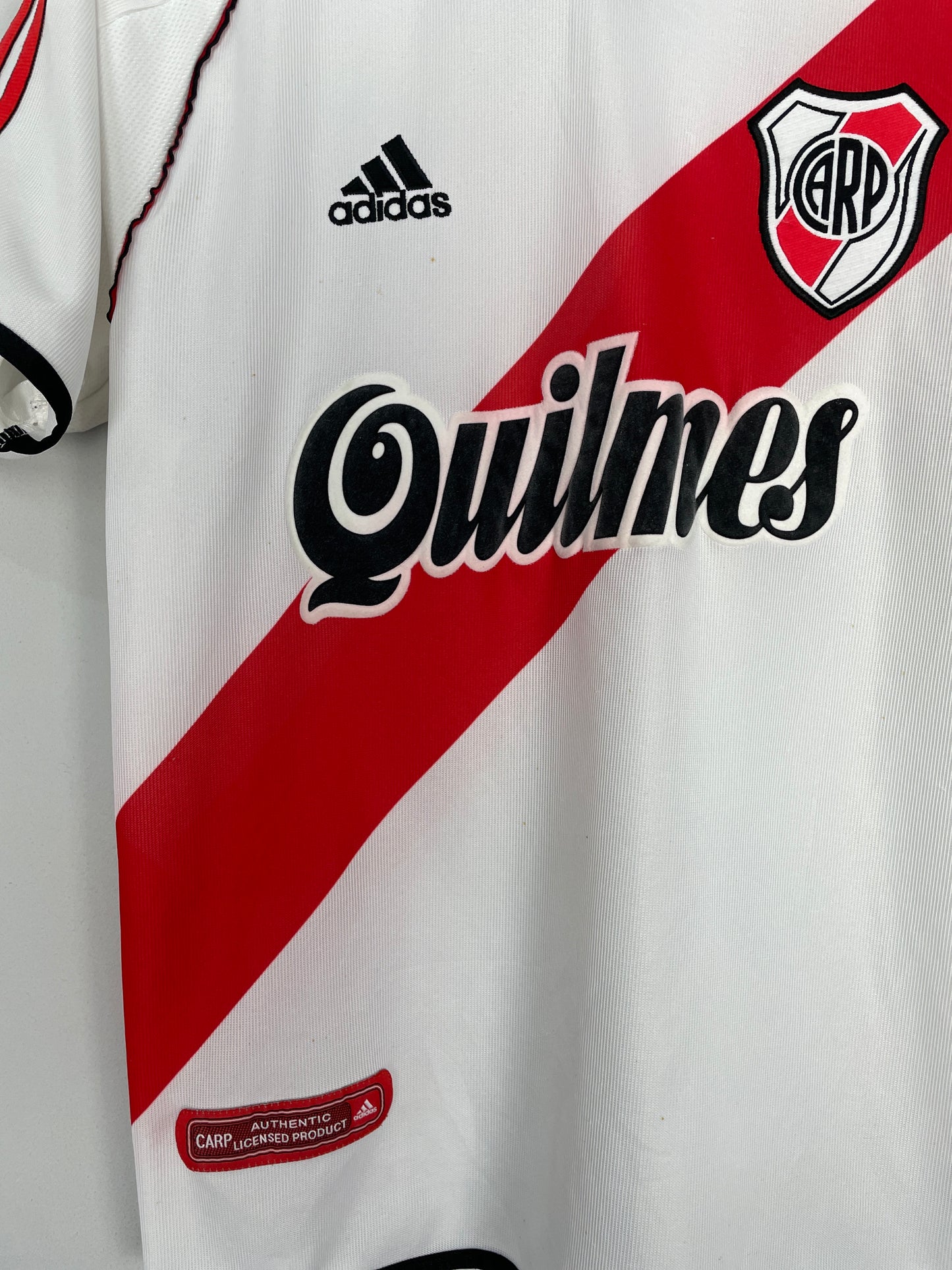 2000/02 RIVER PLATE HOME SHIRT (S) ADIDAS