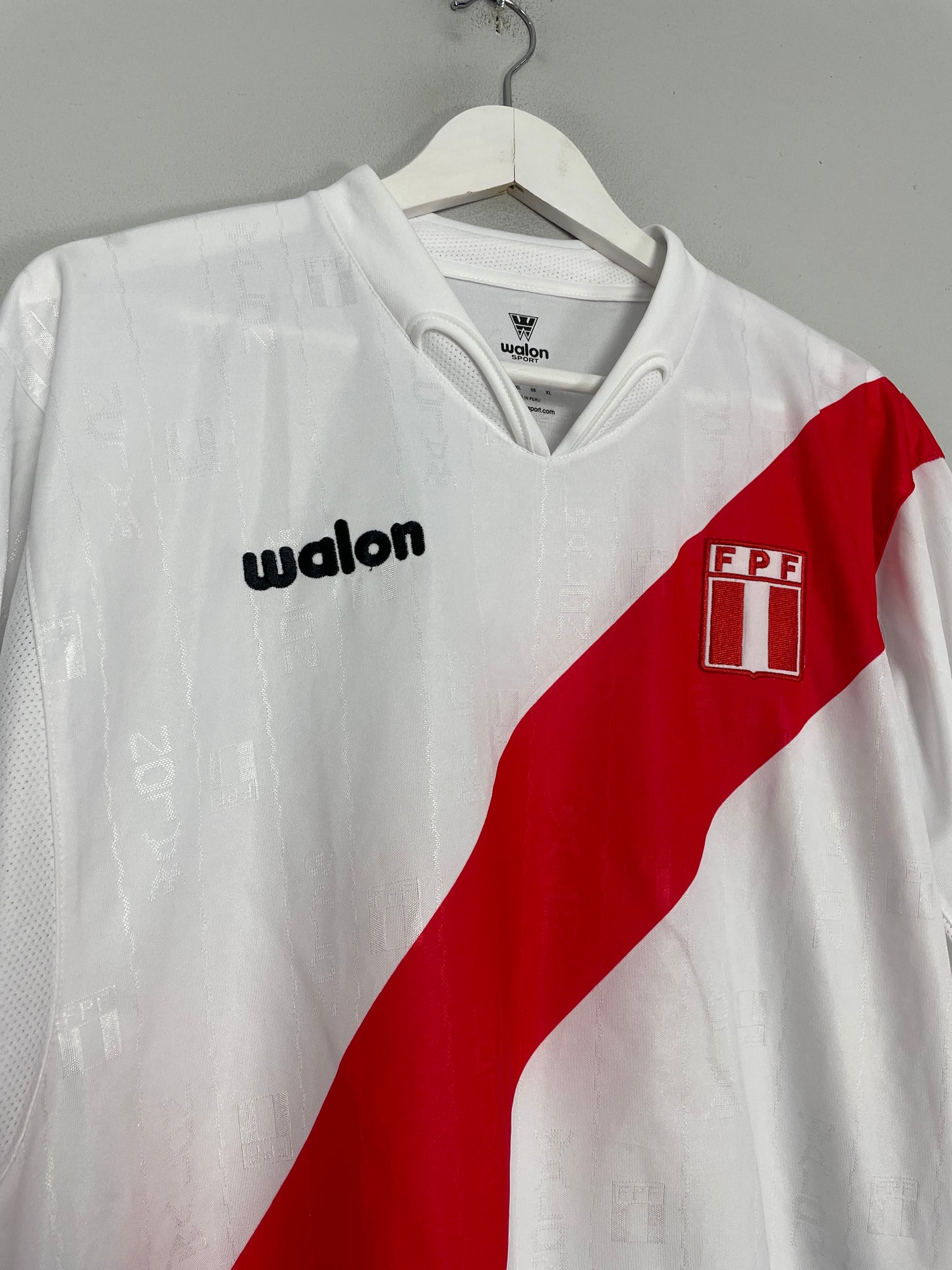 2004/06 PERU L/S HOME SHIRT (XL) WALON