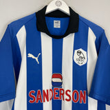 Shop 1999/00 SHEFFIELD WEDNESDAY CARBONE #8 HOME SHIRT (L) PUMA, classic football shirts, vintage football shirts & retro soccer jerseys at Cult Kits