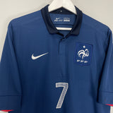Shop 2011/12 FRANCE RIBERY #7 HOME SHIRT (L) NIKE, classic football shirts, vintage football shirts & retro soccer jerseys at Cult Kits