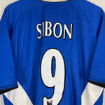 Shop 2003/05 SHEFFIELD WEDNESDAY SIBON #9 HOME SHIRT (XL) DIADORA, classic football shirts, vintage football shirts & retro soccer jerseys at Cult Kits