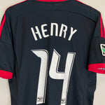 Shop 2013/14 NEW YORK RED BULLS HENRY #14 THIRD SHIRT (M) ADIDAS, classic football shirts, vintage football shirts & retro soccer jerseys at Cult Kits