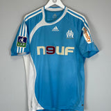 2006/07 MARSEILLE ZUBAR #15 *MATCH ISSUE+SIGNED* AWAY SHIRT (L) ADIDAS