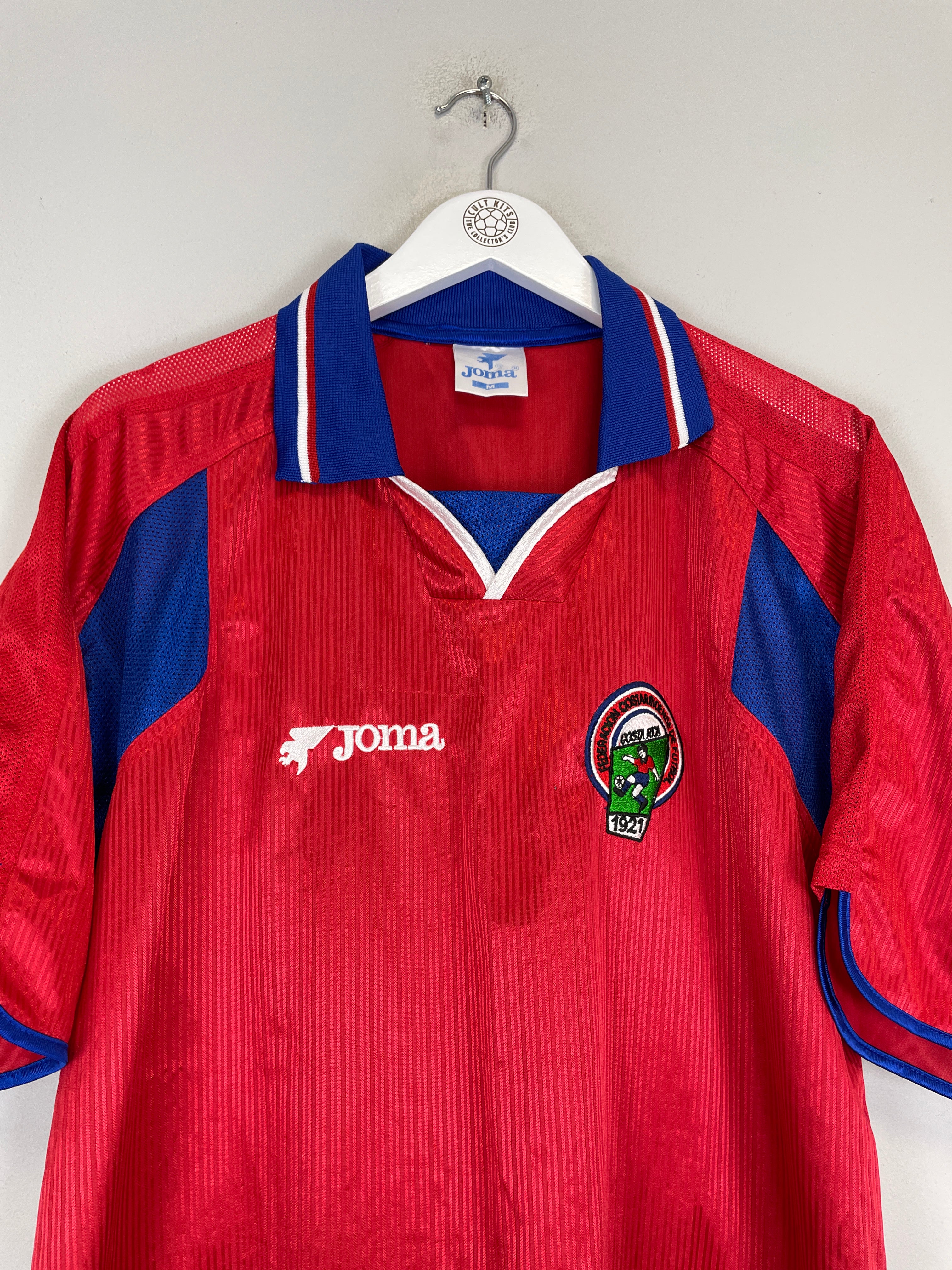 Shop 2000 COSTA RICA HOME SHIRT (M) JOMA, classic football shirts, vintage football shirts & retro soccer jerseys at Cult Kits