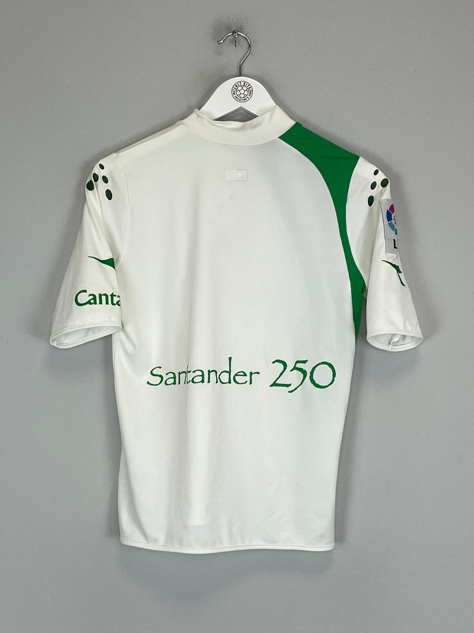 Shop 2005/06 RACING SANTANDER HOME SHIRT (S) DIADORA, classic football shirts, vintage football shirts & retro soccer jerseys at Cult Kits