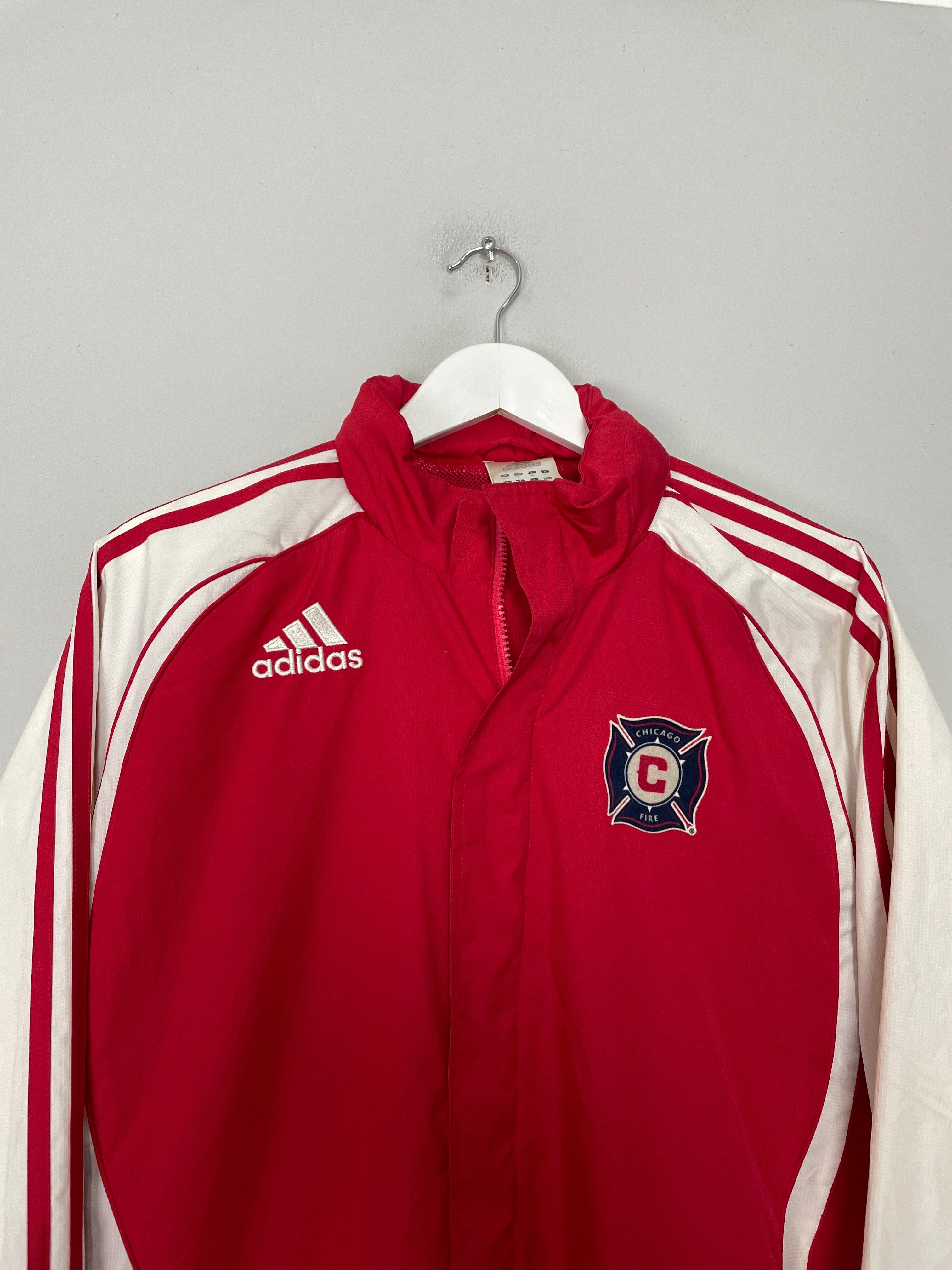 Shop 2006/07 CHICAGO FIRE TRACK JACKET (S) ADIDAS, classic football shirts, vintage football shirts & retro soccer jerseys at Cult Kits
