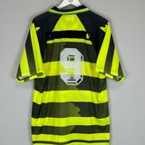 1996/97 CELTIC #9 AWAY SHIRT (XL) UMBRO