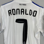 Shop 2010/11 REAL MADRID RONALDO #7 HOME SHIRT (M) ADIDAS, classic football shirts, vintage football shirts & retro soccer jerseys at Cult Kits