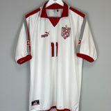 2004/05 TUNISIA DOS SANTOS #11 HOME SHIRT (XXL) PUMA