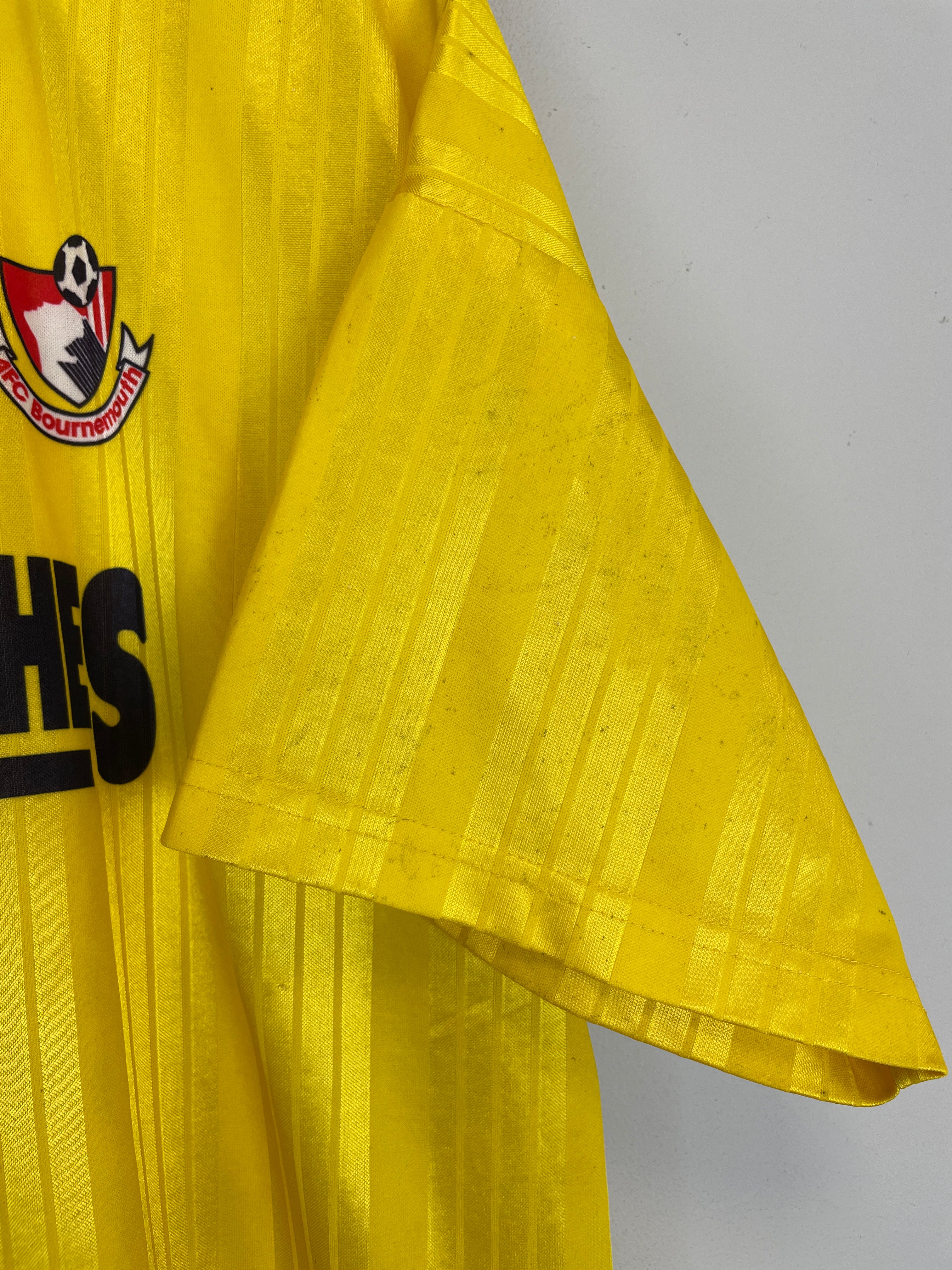 Shop 1995/96 BOURNEMOUTH AWAY SHIRT (XL) LE COQ SPORTIF, classic football shirts, vintage football shirts & retro soccer jerseys at Cult Kits