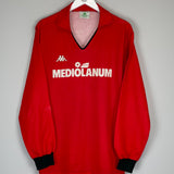 1988/90 AC MILAN TRAINING SHIRT (XL) KAPPA