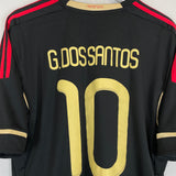 Shop 2010/11 MEXICO G.DOS SANTOS #10 AWAY SHIRT (XL) ADIDAS, classic football shirts, vintage football shirts & retro soccer jerseys at Cult Kits