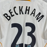 Shop 2007/08 LA GALAXY BECKHAM #32 HOME SHIRT (M) ADIDAS, classic football shirts, vintage football shirts & retro soccer jerseys at Cult Kits
