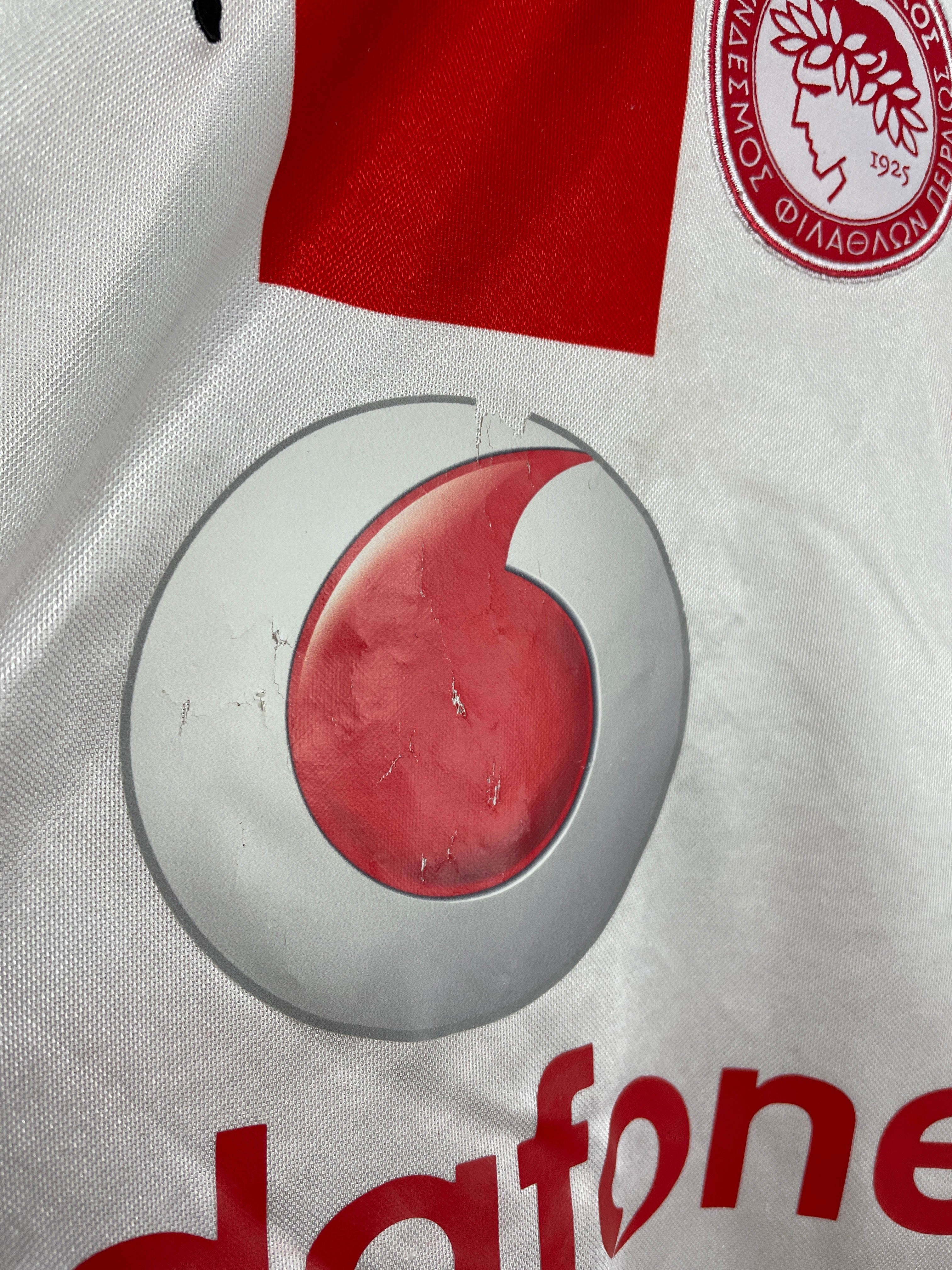 Shop 2007/08 OLYMPIAKOS HOME SHIRT (S) PUMA, classic football shirts, vintage football shirts & retro soccer jerseys at Cult Kits