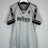 1997/98 MONCHENGLADBACH ANDERSSON #4 HOME SHIRT (L) REEBOK