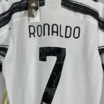 Shop 2020/21 JUVENTUS RONALDO #7 *BNWT* HOME SHIRT (L) ADIDAS, classic football shirts, vintage football shirts & retro soccer jerseys at Cult Kits