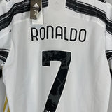 Shop 2020/21 JUVENTUS RONALDO #7 *BNWT* HOME SHIRT (L) ADIDAS, classic football shirts, vintage football shirts & retro soccer jerseys at Cult Kits