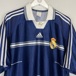 Shop 1998/99 REAL MADRID AWAY SHIRT (XL) ADIDAS, classic football shirts, vintage football shirts & retro soccer jerseys at Cult Kits