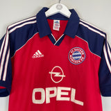 Shop 1999/00 BAYERN MUNICH HOME SHIRT (M) ADIDAS, classic football shirts, vintage football shirts & retro soccer jerseys at Cult Kits